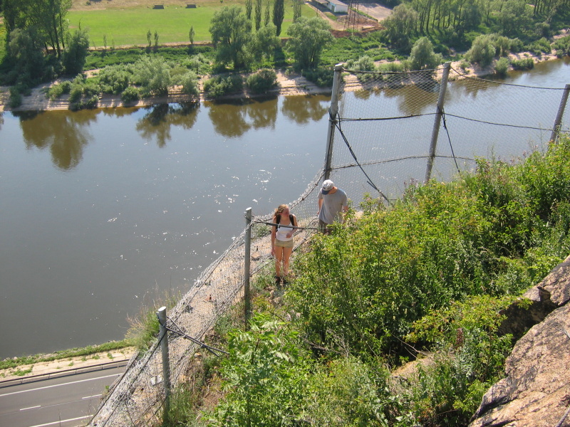 Velmi vysoko nad Labem